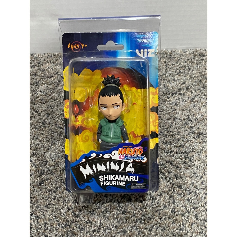 Figurine Toynami Naruto Shippuden Shikamaru New Mininja Shonen Jump Viz Small